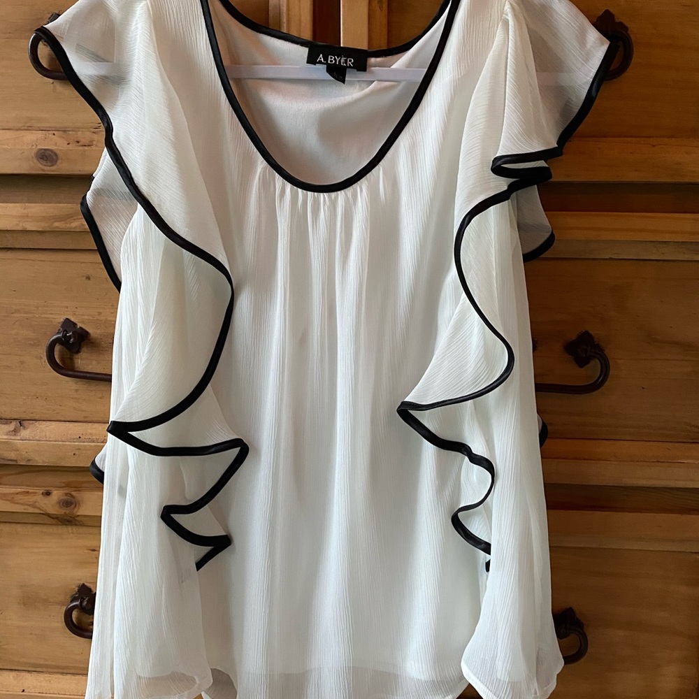 Fancy flowy top